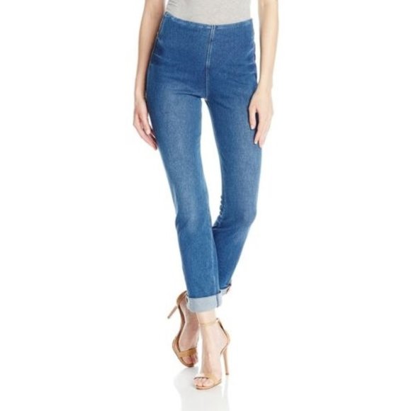 Lysse Women's Boyfriend Denim Legging 1450 (Mid Wash)